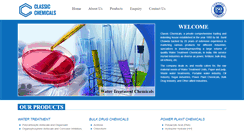 Desktop Screenshot of classicchemicals.com